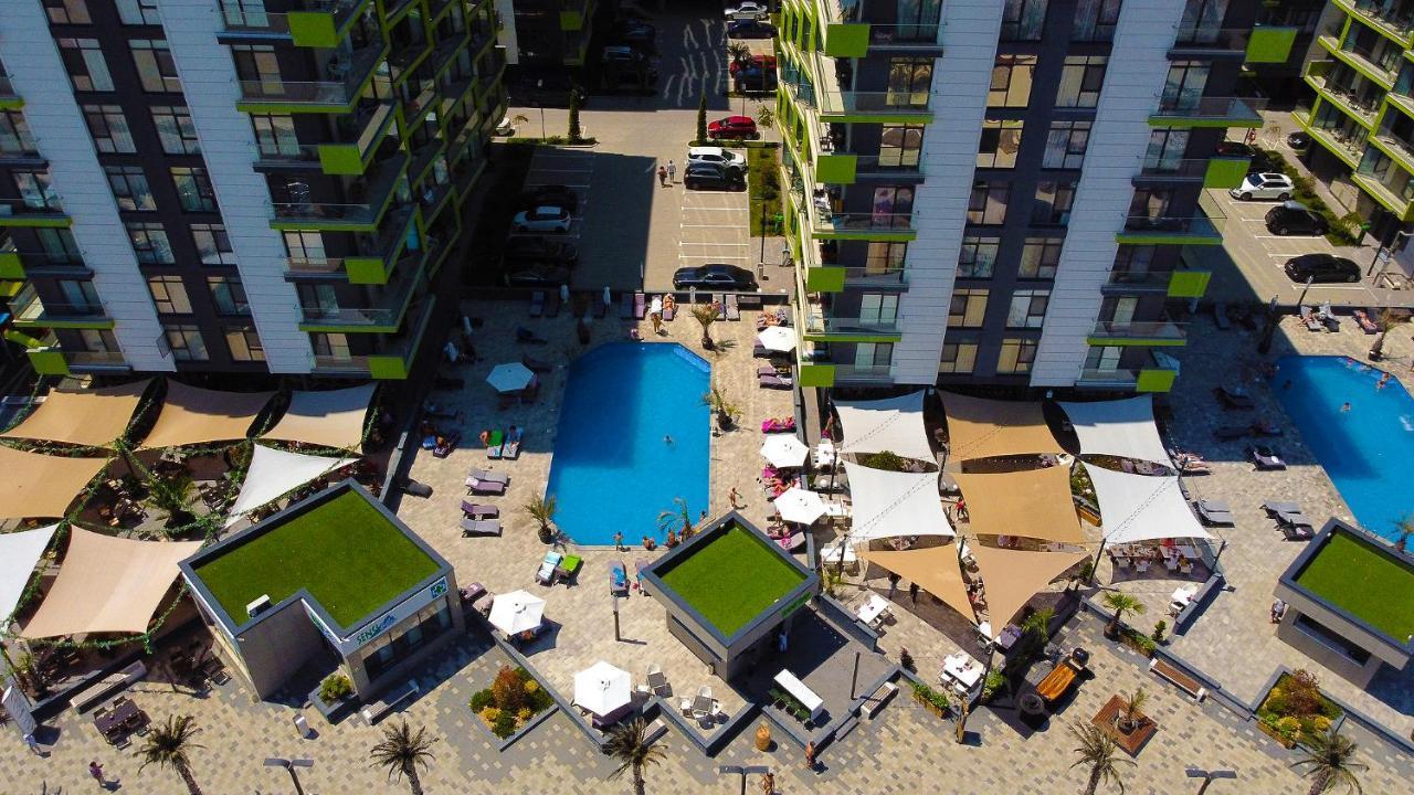 Sunfest Aparthotel Pool & Spa Mamaia Nord Năvodari المظهر الخارجي الصورة
