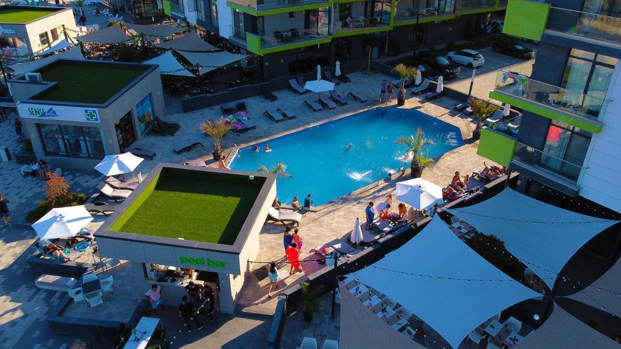 Sunfest Aparthotel Pool & Spa Mamaia Nord Năvodari المظهر الخارجي الصورة